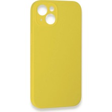 Olinea Newface Iphone 13 Mini Kılıf Lansman Legant Silikon - Sarı