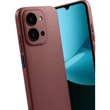 Olinea Newface Redmi 15C 4g Thermax Silikon Kılıf - Bordo