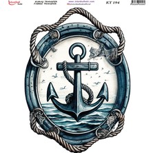 İstanbul Hobi Kumaş Transfer Kağıdı 20X20CM KT-194