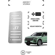 A&G Tuning Jaecoo 7 Ayak Dinlendirme Pedalı Krom Ayak Dayama Pedalı