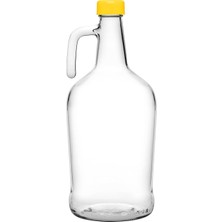Braventa Collection Pasabahce Galon Şişe 3 Litre, Plastik Kapak, Sarı 2003C Yeşil 2307C
