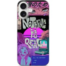 Lelia iPhone 17 Uyumlu Baskılı Şeffaf Telefon Kılıfı | Koleksiyon: Neondream District