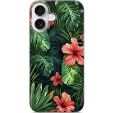 Lelia iPhone 17 Uyumlu Baskılı Şeffaf Telefon Kılıfı | Koleksiyon: Floraluxe Botanica