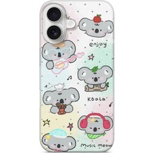 Lelia iPhone 17 Uyumlu Baskılı Şeffaf Telefon Kılıfı | Koleksiyon: Cute Animals