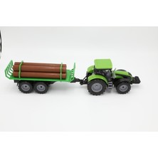 Aya Toys 40319 Odunlu Traktör Pilli