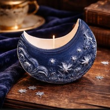 Taş Devri Store Ay Şeklinde Mumluk