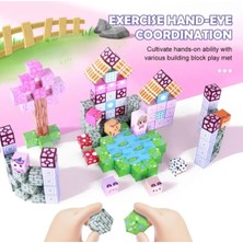 LRS Store Manyetik Yapı Blokları 2cm3 Küpler Mıknatıslı – Çocuklar Için Eğitici Oyuncak Seti Minecraft Mıknatıslı Küpler