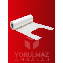 Yorulmaz Ambalaj Şeffaf Orta Boy Rulo Poşet | Dayanıklı, Çok Amaçlı, Gıda Saklamaya Uygun, Ev & Mutfak Için Pratik
