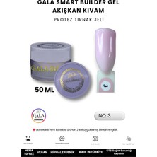 Gala Smart  Akışkan Kıvamlı Gala Protez Tırnak Jeli No:03 - 30 ml