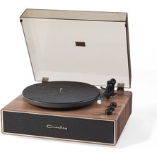 Crosley Stave | Bluetooth Alıcılı ve Taşınabilir Vintage Görünümlü Plak Çalar, Pikap, Dahili Çift Hoparlör