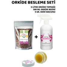 Orkide Besleme Seti Çiçek Açtıran Besin-Kaliteli Toprak-Keiki Macunu