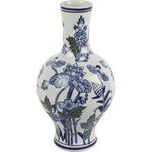 Mikasa Moor Blue Blanc Vazo 20X32CM