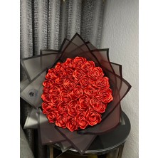 Satence Store 30'lu Solmayan Gül Buketi-Sevgililer Günü Özel