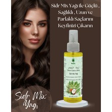 Sidr Mix Yağı Hızlı Saç Uzatıcı , Güçlendirici , Saç Dökülmesine Karşı ve Yumaştıcı 100 ml