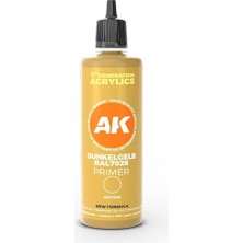 Ak Interactive Ak 11245 100 Ml. Koyu Yeşil Astar, Dunkelgelb Ral 7028, (Dark Yellow Primer) 3gen Akrilik Model Boyası