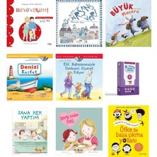 Masalperest Bebeğimle Okuyorum - Büyüyorum: 9-12 Ay... +8 Eğitim Kitabı