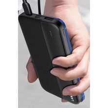 Starseven Lanex LP01 10.000 Mah 22.5W Pd Hızlı Şarj - Siyah