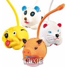 Trixie Köpek Sesli Köpek Top Oyuncağı 6cm 1 Adet Idili