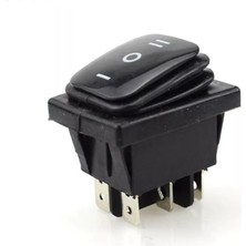 Maroces MR-108W Geniş Işıksız Su Geçirmez Anahtar On-Off-On 6p Körüklü