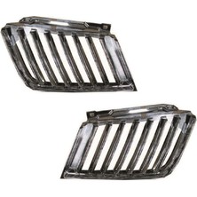 Ns Nilser Auto Parts Mitsubishi L200 Panjur Ön Sağ-Sol Takım (Nikelajı) 2007-2009