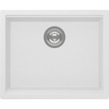 Schock - Lahti N100L Alpina 50 cm Tezgahaltı/tezgahüstü Granit Evye