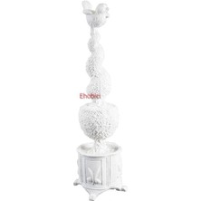Ehobici Polyester Kıvrımlı Çubukta Kuş 46X10CM HYK643