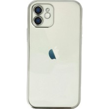 Genel Tedarik iPhone 11 Kılıf Lensli Silikon - GÜMÜŞ-(5796) - EMTHBA8675-7830