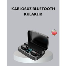 Genel Tedarik Tws A10S Bluetooth 5.0 Kulaklık Powerbank Şarj Kutulu Mini Tasarım - EMTHBA8538-2063
