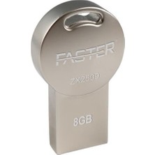 Faster 8 GB Metal USB Flash Bellek