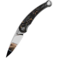 Qsp Dolphin | Karbon Fiber Sap | Liner Lock | 14C28N Çelik Çakı | QS161-A