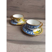 Konyax Lemone 2 Kişilik Çay Fincanı