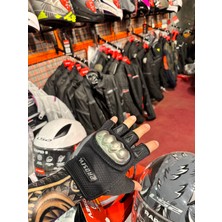 Motohat Motorcu Eldiveni En 13594 Sertifikalı - Eklem ve Avuç Içi Korumalı - Mevzuata Uygun