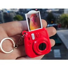 MisterionStudio Kamera Şeklinde Mini Kişiselleştirilebilir Anahtarlık Tüm Renkleri Mevcuttur 2'li Settir