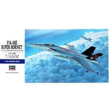 Hasegawa E19 549 1/72 Ölçek, F/A-18E Super Hornet, Savaş Uçağı Plastik Model Kiti