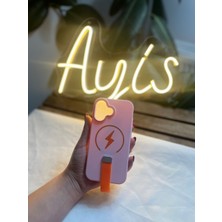 Ayis Aksesuar Iphone 16 Uyumlu Kayış Tutacaklı Magsafe Pembe