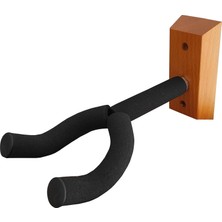 Braventa Collection Longmoon Lmcmwh Gitar Duvar Askısı Ahşap Dayanaklı Metal Askı Guitar Wall Hanger