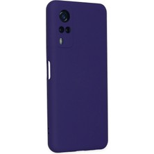 Epilons Newface Y53S Kılıf Nano Içi Kadife Silikon - Mor