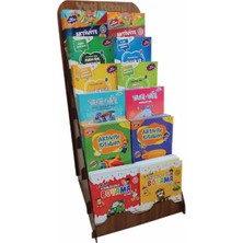 Yeti Kitap Ahşap Etkinlik Kitapları Standı (240 Kitap)