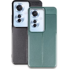 Sh Ticaret Newface Reno 11F Kılıf Auto Focus Kapak - Koyu Yeşil