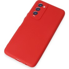 Sh Ticaret Newface Tecno Camon 18 Kılıf First Silikon - Kırmızı
