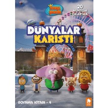 Eksik Parça Yayınları Dünyalar Karıştı Boyama Kitabı - 4