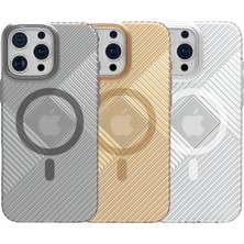 Olinea Iphone 16 Stella Pc Sert Magsafe Kılıf - Gold