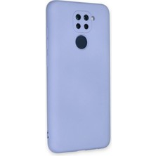 Olinea Newface Redmi Note 9 Kılıf Nano Içi Kadife Silikon - Lila