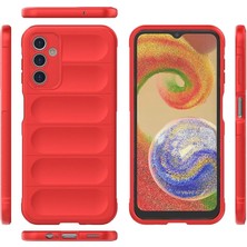Olinea Newface Galaxy A14 4g Kılıf Optimum Silikon - Kırmızı