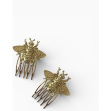 Alice İsstanbul Gold Queen Bee Tarak Toka 2li