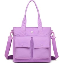 Smart Bags Mikro Poly Kumaş Büyük Boy Kadın Omuz Çantası 3345