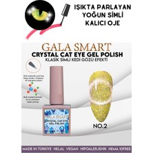 Gala Smart Gala Simli Kedi Gözü Kalıcı Oje Oje Kodu: Crystal 2