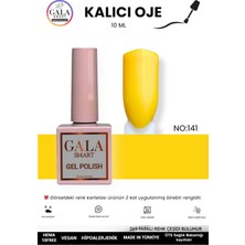 Gala Smart  Sarı Kalıcı Oje 10 ml Oje Kodu: 141