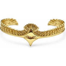 Houseki Özel Tasarım Kartal Bileklik Kelepçe Egyptian Bird