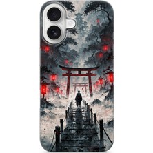 Lelia iPhone 16 Uyumlu Baskılı Şeffaf Telefon Kılıfı | Koleksiyon: Animesoul Sketchbook